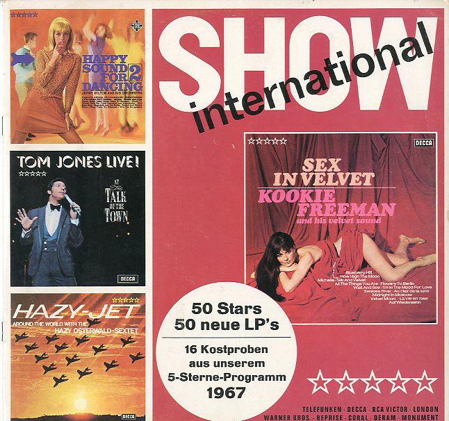 Albumcover TELDEC Informations-Schallplatte - Show International - Ausschnitte Aus Unserem 5-Sterne Programm Herbst 1967